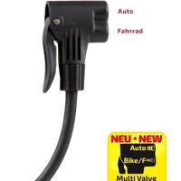 Насос ножной велосипедный Heyner PedalMax PRO (красный) - Превью изображения №4 — Интернет-магазин Teono.by