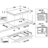 Варочная панель Whirlpool WF S7977 CPNE - Превью изображения №11 — Интернет-магазин Teono.by