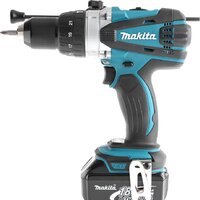 Ударная дрель-шуруповерт Makita DHP458RFE (с 2-мя АКБ, кейс) - Превью изображения №2 — Интернет-магазин Teono.by