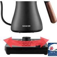 Электрический чайник Sencor SWK 2828BK - Превью изображения №9 — Интернет-магазин Teono.by