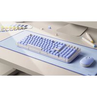Клавиатура Logitech Alto Keys K98M 920-013042 (белый/синий, нет кириллицы) - Превью изображения №7 — Интернет-магазин Teono.by