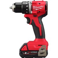 Дрель-шуруповерт Milwaukee M18 M18BLDDRC-202C 4933492833 (с 2-мя АКБ 2 Ач, кейс) - Превью изображения №2 — Интернет-магазин Teono.by