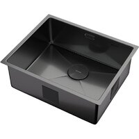 Кухонная мойка ZorG Zerox 54 U / IF PVD Gunblack - Превью изображения №2 — Интернет-магазин Teono.by