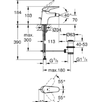 Grohe Eurostyle S-Size (хром) [23720003] Image #2