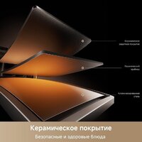 Аэрогриль (аэрофритюрница) Trouver Air Fryer FD10 Pro Max (белый) - Превью изображения №5 — Интернет-магазин Teono.by