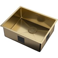 Кухонная мойка ZorG Zerox 54 U / IF PVD Gold - Превью изображения №2 — Интернет-магазин Teono.by