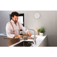 Смеситель Hansgrohe Metris Select M71 73816000 - Превью изображения №4 — Интернет-магазин Teono.by