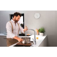Смеситель Hansgrohe Metris Select M71 73816000 - Превью изображения №5 — Интернет-магазин Teono.by