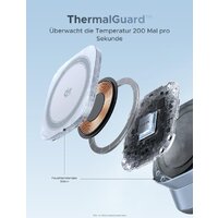 Беспроводное зарядное Ugreen MagFlow 3-in-1 W711 55677 (голубой) - Превью изображения №8 — Интернет-магазин Teono.by