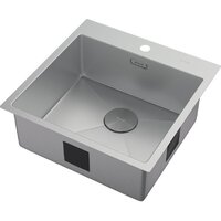 Кухонная мойка ZorG Zerox 51 IF Zurinox Steel - Превью изображения №2 — Интернет-магазин Teono.by