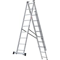 Новая высота NV 123 алюминиевая трёхсекционная 3x9 ступеней Image #12