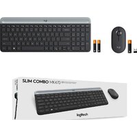 Logitech MK470 Slim Wireless Combo 920-009204 (графитовый) Image #2