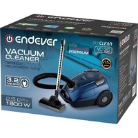 Пылесос Endever SkyClean VC-252 (синий/серый) - Превью изображения №12 — Интернет-магазин Teono.by