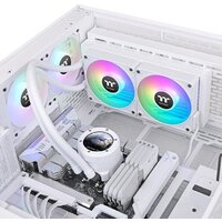 Система жидкостного охлаждения для процессора Thermaltake TH240 V2 Ultra EX ARGB Snow Edition CL-W425-PL12SW-A - Превью изображения №6 — Интернет-магазин Teono.by
