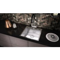Кухонная мойка ZorG Zerox 51 IF Steel - Превью изображения №1 — Интернет-магазин Teono.by