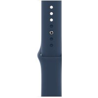 Apple Watch SE 40 мм (алюминий серебристый/синий омут спортивный) Image #4