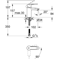 Grohe Eurostyle Cosmopolitan S-Size [2337320E] Image #3