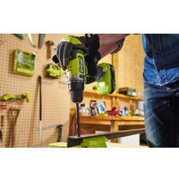 Ударная дрель-шуруповерт Ryobi RPD18-2C52S 5133005526 (с 2-мя АКБ 2 Ач+5 Ач, сумка) - Превью изображения №2 — Интернет-магазин Teono.by