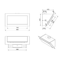 Кухонная вытяжка Smeg KV194G - Превью изображения №2 — Интернет-магазин Teono.by