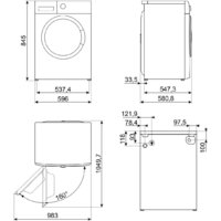 Smeg WNP84SEAIN1 Image #3