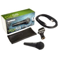 Проводной микрофон Shure PGA58-XLR-E - Превью изображения №2 — Интернет-магазин Teono.by