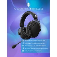 Наушники IO by Red Square Graphite 2 Wireless (черный) - Превью изображения №5 — Интернет-магазин Teono.by
