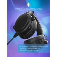 Наушники IO by Red Square Graphite 2 Wireless (черный) - Превью изображения №11 — Интернет-магазин Teono.by