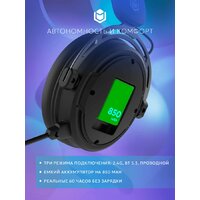 Наушники IO by Red Square Graphite 2 Wireless (черный) - Превью изображения №10 — Интернет-магазин Teono.by