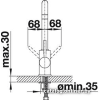 Смеситель Blanco Mili (антрацит) - Превью изображения №4 — Интернет-магазин Teono.by