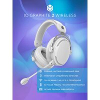 Наушники IO by Red Square Graphite 2 Wireless (белый) - Превью изображения №5 — Интернет-магазин Teono.by