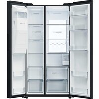 Холодильник side by side Haier HSW79F18DIGB - Превью изображения №3 — Интернет-магазин Teono.by