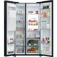 Холодильник side by side Haier HSW79F18DIGB - Превью изображения №2 — Интернет-магазин Teono.by