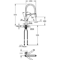 Смеситель Grohe Concetto 31491000 (хром) - Превью изображения №3 — Интернет-магазин Teono.by