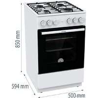 Кухонная плита Gorenje GG5A12WH - Превью изображения №17 — Интернет-магазин Teono.by