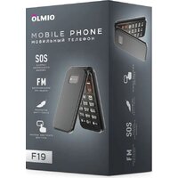 Кнопочный телефон Olmio F19 (черный) - Превью изображения №3 — Интернет-магазин Teono.by