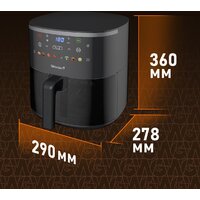 Аэрогриль (аэрофритюрница) Weissgauff WAF 706 DB Compact Fry - Превью изображения №21 — Интернет-магазин Teono.by