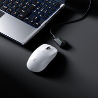 Игровая мышь MCHOSE L7 Pro Ultra-Lightweight Wireless (белый) - Превью изображения №5 — Интернет-магазин Teono.by