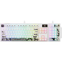 Дарк Проджект KD87A+Numpad (g3ms Moonstone, белый)