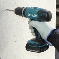 Ударная дрель-шуруповерт Makita DHP453RTJ (с 2-мя АКБ, кейс) - Превью изображения №9 — Интернет-магазин Teono.by
