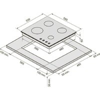 Варочная панель Krona Nebel 60 WH - Превью изображения №11 — Интернет-магазин Teono.by