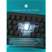 Клавиатура IO by Red Square Type 68 Magnetic g3ms Magnetite Ice (черный) - Превью изображения №5 — Интернет-магазин Teono.by