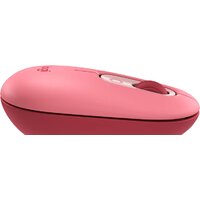 Мышь Logitech Pop Mouse (розовый/бордовый) - Превью изображения №4 — Интернет-магазин Teono.by