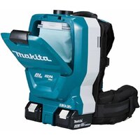Пылесос Makita LXT DVC 261 ZX11 DVC261ZX11A2 (2 АКБ) - Превью изображения №4 — Интернет-магазин Teono.by