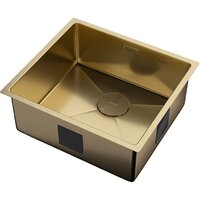 Кухонная мойка ZorG Zerox 49 U / IF PVD Gold - Превью изображения №2 — Интернет-магазин Teono.by