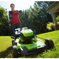 Газонокосилка Greenworks GD60LM46HPK4 - Превью изображения №5 — Интернет-магазин Teono.by
