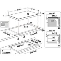 Варочная панель Whirlpool SMP 9010 C / NE / IXL - Превью изображения №6 — Интернет-магазин Teono.by