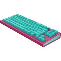 Клавиатура IO by Red Square Type 84 g3ms Sapphire V2 (бирюзовый/розовый) - Превью изображения №2 — Интернет-магазин Teono.by
