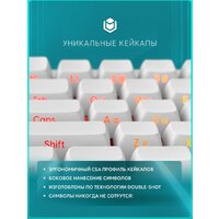 Клавиатура IO by Red Square Type 68 Magnetic g3ms Magnetite Ice (белый) - Превью изображения №10 — Интернет-магазин Teono.by