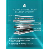 Клавиатура IO by Red Square Type 68 Magnetic g3ms Magnetite Ice (белый) - Превью изображения №8 — Интернет-магазин Teono.by