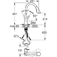 Смеситель Grohe Zedra 32294002 - Превью изображения №6 — Интернет-магазин Teono.by